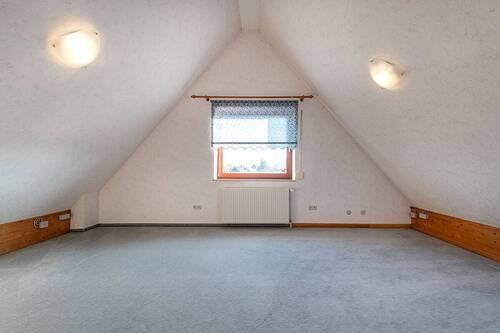 ausgebauter Raum im Spitzboden - 