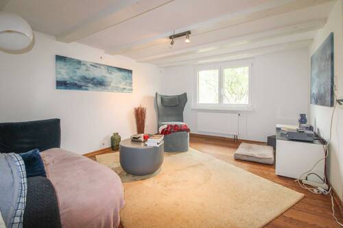 Wohnzimmer - 5 Zimmer Einfamilienhaus zum Kaufen in Horb am Neckar