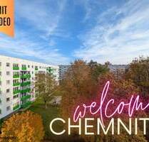 ++ jetzt zuschlagen! schicke 3-Raum Wohnung - großer Balkon mit Ausblick ins Grüne ++ - Chemnitz Kappel