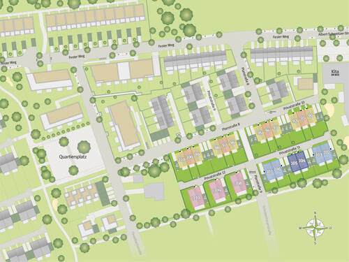 Leverkusen - Zuckerberg EFH 1BA - Lageplan - 