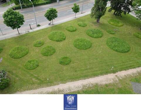 Grünflächen am Haus - 2 Zimmer Etagenwohnung zur Miete in Dresden