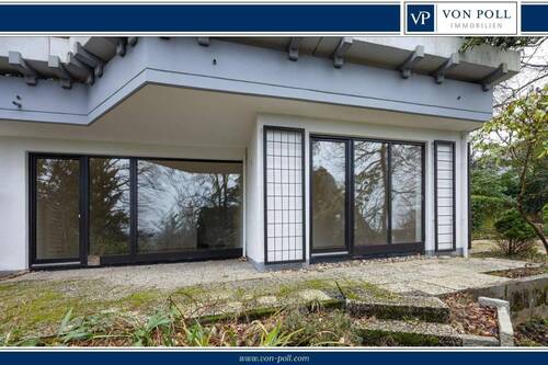 Terrassenansicht Gebäuderückseite - Briller Viertel: Große Wohnung mit eigener Terrasse und viel Gestaltungspotential