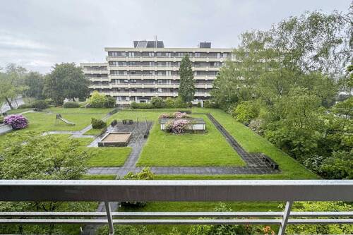 Ausblick vom Balkon - 