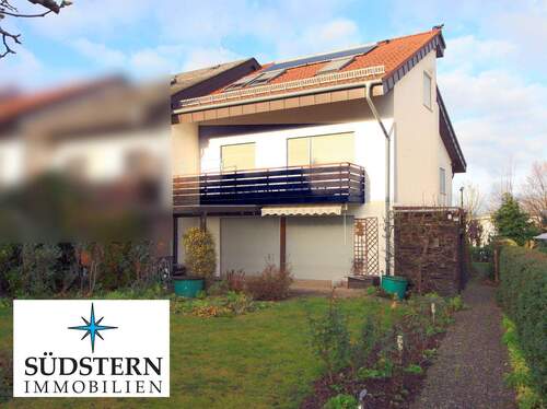 Hausansicht Süd - Viel Platz für Ihre Familie - sonnig, ruhig mit Garten und Garage