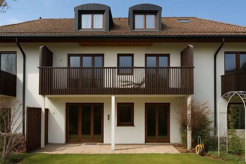 Südansicht.jpg - Hochwertige 2-Zi-Wohnung in ruhiger, begehrter Wohnlage mit Terrasse und Garten in Südausrichtung