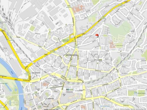 Geolyzer Kartenausschnitt - 