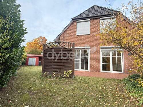 Gartenansicht - 4 Zimmer Doppelhaushälfte zur Miete in Reppenstedt