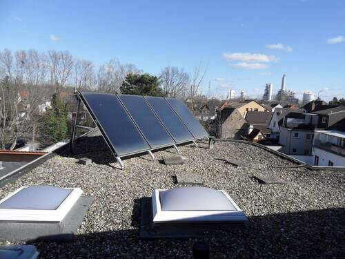 Solarthermie-Heizungsanlage DG - 