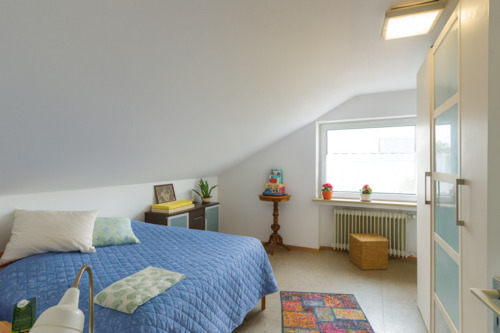 Schlafzimmer - Etagenwohnung mit 45,00 m&sup2; in Havixbeck zum Kaufen