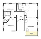 Grundriss Skizze 1.OG - WE 1 - 