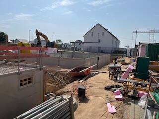 Impressionen von der Baustelle - Reihenmittelhaus mit 149,00 m² in Alsbach-Hähnlein zum Kaufen