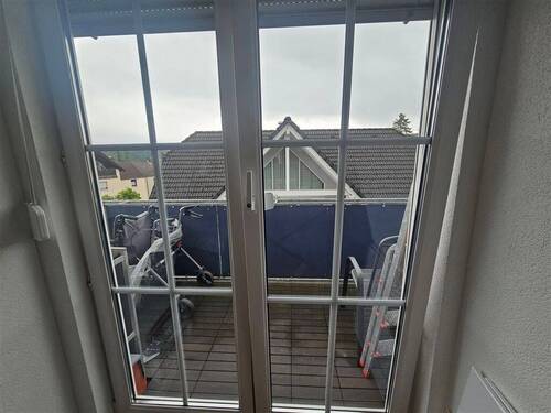 Blick auf den Balkon - 