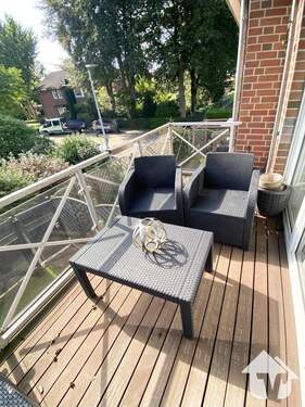 Balkon - Etagenwohnung mit 58,00 m² in Haselünne zur Miete