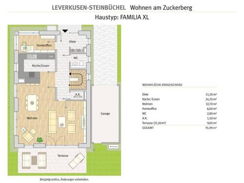 Leverkusen - Zuckerberg EFH 1BA - FAMILIA XL EG - 