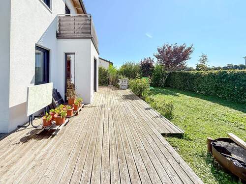 Terrasse - 7 Zimmer Mehrfamilienhaus, Wohnhaus in Mammendorf