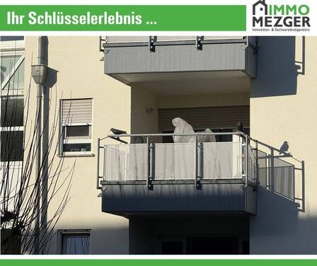 Aussenansicht - Bezugsfreie Single-Pendlerwohnung mit Balkon, TG-Stellplatz, naturnahe Lage