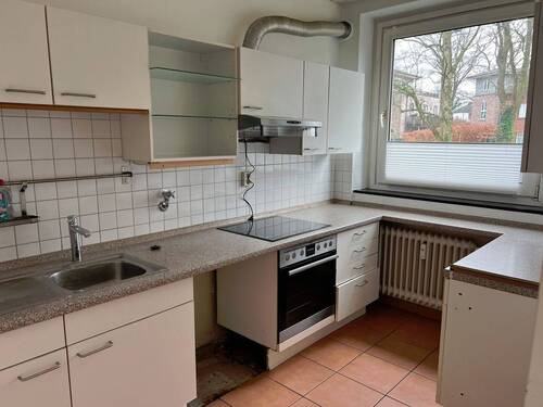 Küche, bauähnlich aber kleiner - Etagenwohnung mit 42,00 m² in Hamburg zur Miete