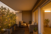 Terrasse virtuell eingerichtet - 