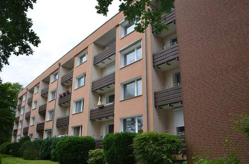 Rückansicht - 2 Zimmer Etagenwohnung in Glinde