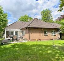 Charmanter Bungalow mit Wintergarten, Vollkeller und großzügigem Grundstück in ruhiger Wohnlage von Wittkopsbostel - Scheeßel