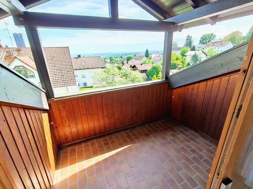 Balkon/Loggia mit schönem Ausblick - 