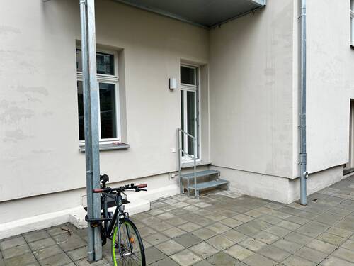 Terrasse - 2 Zimmer Etagenwohnung in Chemnitz