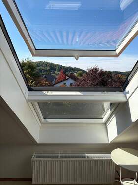 Aussicht aus Spitzboden - 