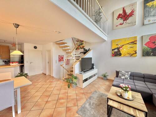 Wohnbereich - Blick auf die Galerie-Ebene (3) - 