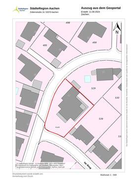 Lageplan 1681 - 