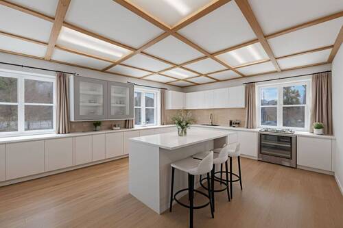 Hauptküche gestaged - 