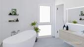 Badezimmer - 6 Zimmer Einfamilienhaus in Bornich