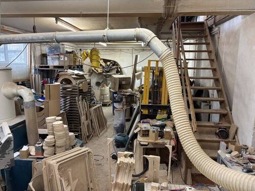 Erdgeschoss der Werkstatt - 