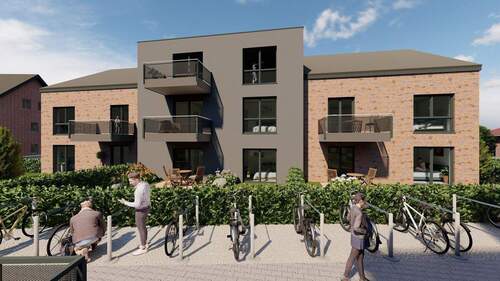 Visualisierung - Neubau-Etagenwohnung im wunderschönen St. Mauritz