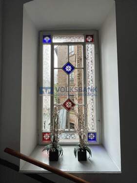 Treppenhausfenster - Etagenwohnung mit 76,30 m&sup2; in Heidelberg zum Kaufen