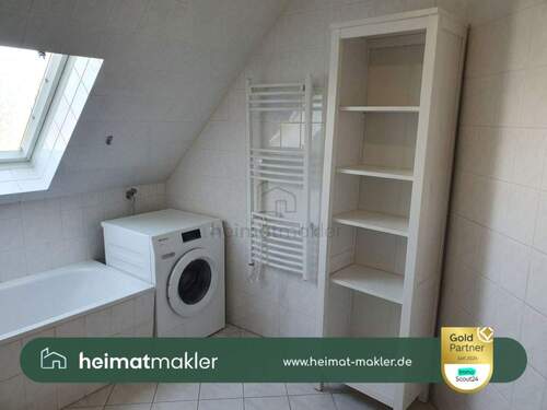 Badezimmer - Etagenwohnung mit 65,00 m&sup2; in Wiedemar zur Miete