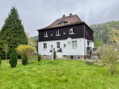 Garten für EG-Wohnung - 3 Zimmer Etagenwohnung in Bad Schandau