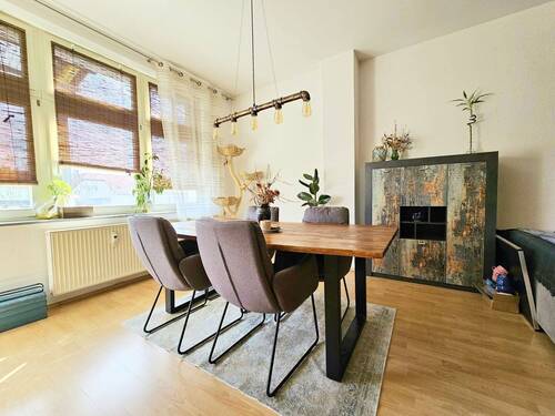 Wohn-/Essbereich - 2 Zimmer Etagenwohnung zur Miete in Köthen