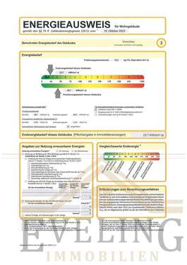 Vorläufiger Energieausweis - 4 Zimmer Doppelhaushälfte zum Kaufen in Vaterstetten