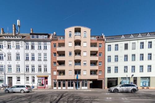 Gebäudeansicht - 3 Zimmer Etagenwohnung zum Kaufen in Leipzig