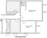 Grundriss Keller - 7 Zimmer Büro in Salzweg