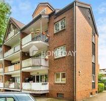 Vermietete WHG in gepflegtem Zustand mit Balkon & EBK | perspektivische Selbstnutzung mit viel Platz - Oldenburg Kreyenbrück