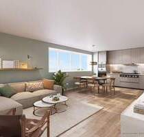 Moderne 3-Zimmer-Neubauwohnung im 1. OG - Balkon, Tiefgarage & Fahrstuhl - Bruckmühl