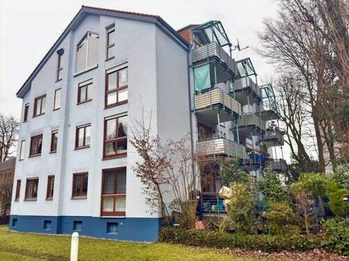 Gartenansicht - 3 Zimmer Etagenwohnung in Offenbach