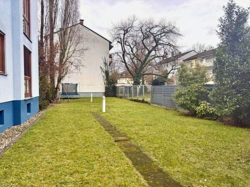 Gemeinschaftsgarten - Etagenwohnung mit 80,70 m&sup2; in Offenbach zum Kaufen