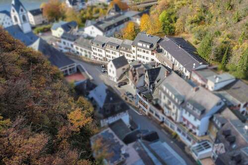 Vogelperspektive Richtung Rhein - Hotel, Pension, Gasthof in Kamp-Bornhofen