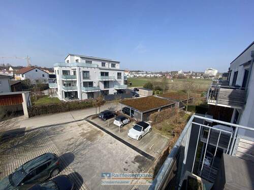 Ausblick Balkon - AB 50 Jahre! Barrierefreises WohnenSenioren (50 +)Wohnung ** 2-Zimmer im Auwiesen Park