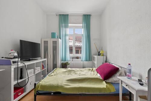 Schlafzimmer - Etagenwohnung mit 55,00 m² in Karlsruhe zum Kaufen