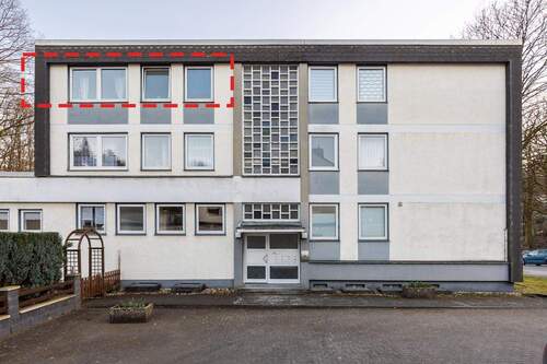 Außenansicht - 3 Zimmer Etagenwohnung zum Kaufen in Lüdenscheid