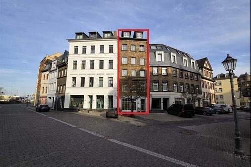 Aussenansicht - Ein Stück Geschichte in bester Lage: Denkmalgeschütztes Objekt nahe dem Rhein