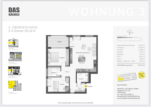 Wohnung 3 - 